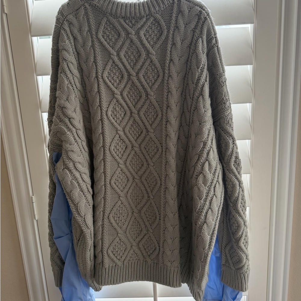 Lioness Men's Cable Knit Sweater - Brown